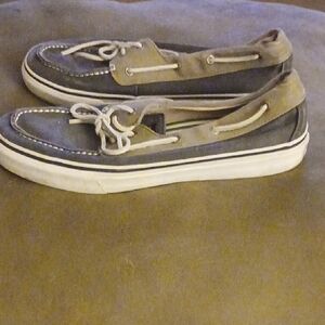 Casual Two-Tone Boat Shoes